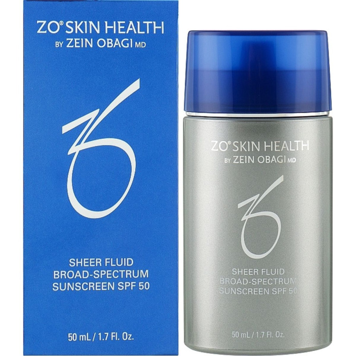 Солнцезащитный Флюид для Лица Zein Obagi Zo Skin Health Sheer Fluid SPF 50