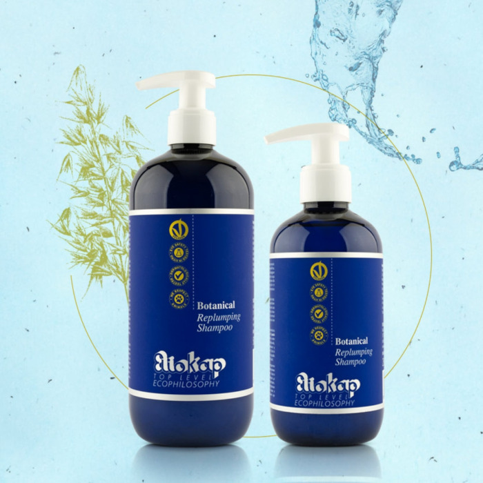 Шампунь для Волос Восстанавливающий Eliokap Top Level Botanical Replumping Shampoo