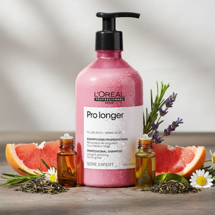 Шампунь для Восстановления Плотности Поверхности Волос по Длине L'oreal Professionnel Serie Expert Pro Longer Lengths Renewing Shampoo