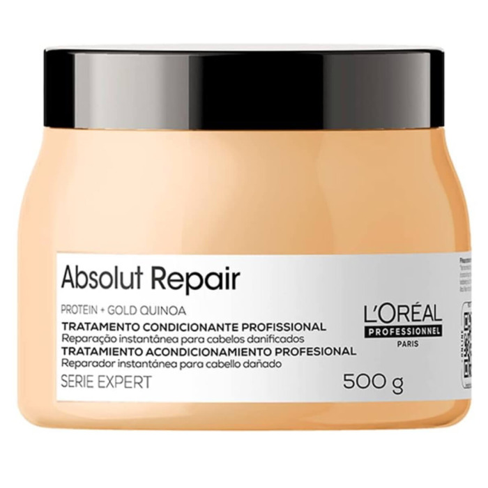 Маска для Интенсивного Восстановления Поврежденных Волос L'oreal Professionnel Serie Expert Absolut Repair Gold Quinoa + Protein Mask