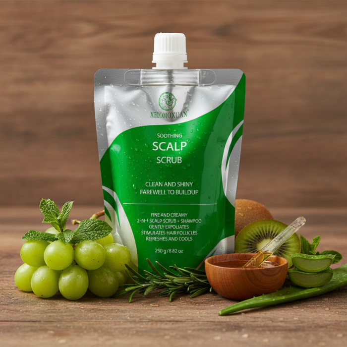 Очищающий Скраб-Шампунь Xiaomoxuan Soothing Scalp Scrub