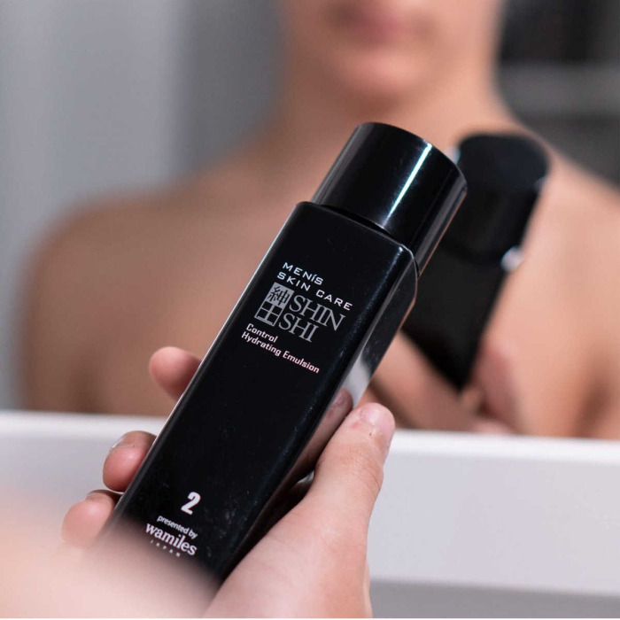 Мужской Увлажняющий Лосьон для Лица SHINSHI Men's Skin Care Control Hydrating Emulsion 