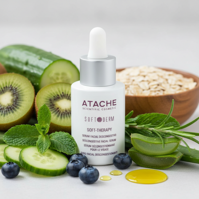 Антикуперозная Противоотечная Увлажняющая Сыворотка ATACHE Soft Derm Soft Serum