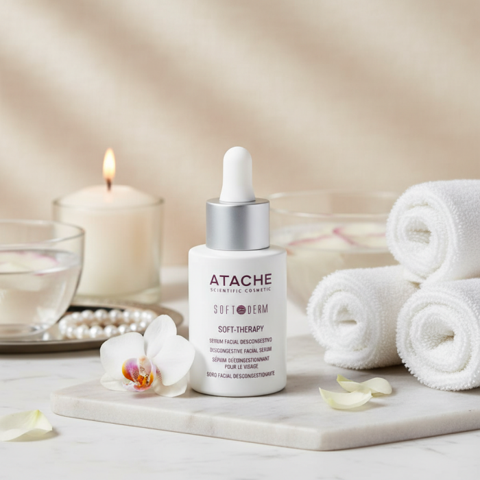 Антикуперозная Противоотечная Увлажняющая Сыворотка ATACHE Soft Derm Soft Serum