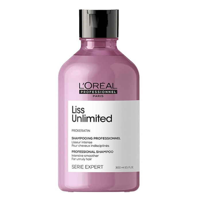 Шампунь для Разглаживания Непослушных Волос L'oreal Professionnel Serie Expert Liss Unlimited Prokeratin Shampoo