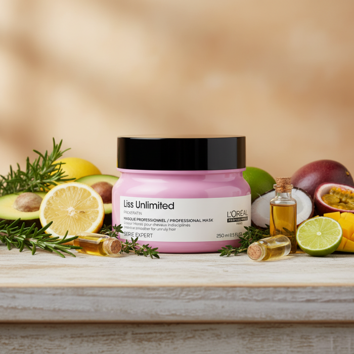 Маска для Разглаживания Непослушных Волос L'oreal Professionnel Serie Expert Liss Unlimited Prokeratin Mask