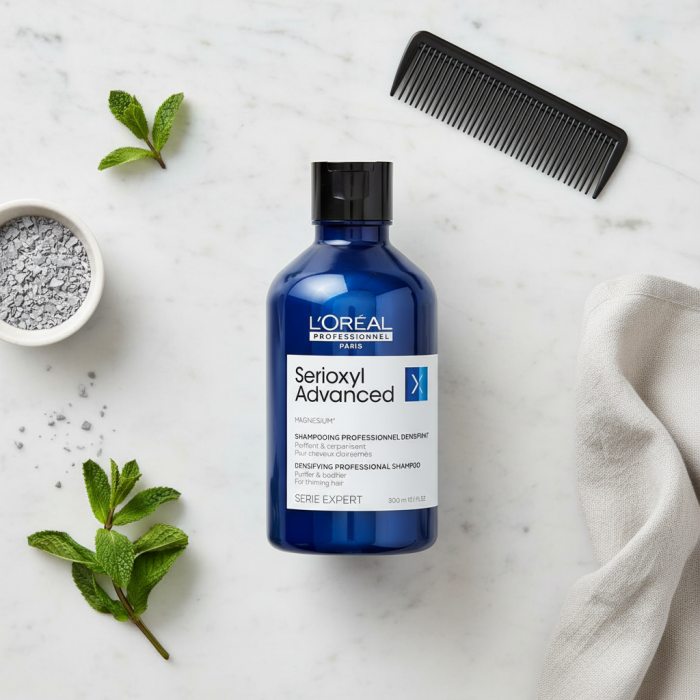 Профессиональный Шампунь для Укрепления Тонких Волос L'oreal Professionnel Serie Expert Serioxyl Advanced Densifying Professional Shampoo