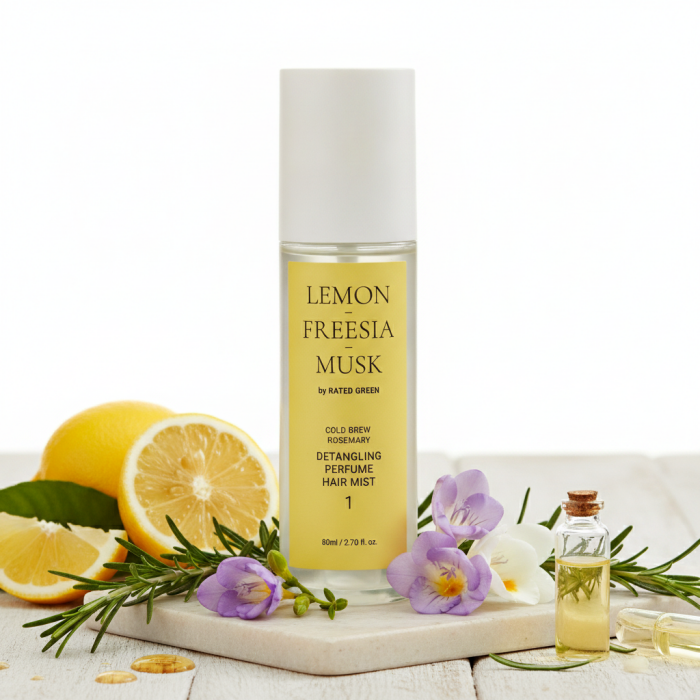 Парфюмированный Мист для Волос 1 Rated Green Detangling Perfume Hair Mist Lemon Freesia Musk