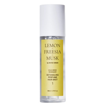 Парфумований Міст для Волосся 1 Rated Green Detangling Perfume Hair Mist Lemon Freesia Musk Парфумований Міст для Волосся 1 Rated Green Detangling Perfume Hair Mist Lemon Freesia Musk