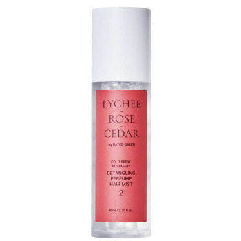 Парфюмированный Мист для Волос 2 Rated Green Detangling Perfume Hair Mist Lychee Rose Cedar Парфюмированный Мист для Волос 2 Rated Green Detangling Perfume Hair Mist Lychee Rose Cedar