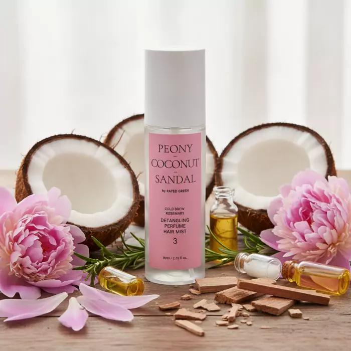 Парфюмированный Мист для Волос 3 Rated Green Detangling Perfume Hair Mist Peony Coconut Sandal