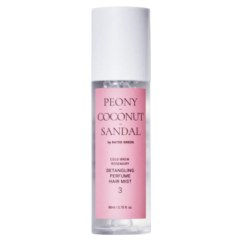 Парфумований Міст для Волосся 3 Rated Green Detangling Perfume Hair Mist Peony Coconut Sandal Парфумований Міст для Волосся 3 Rated Green Detangling Perfume Hair Mist Peony Coconut Sandal