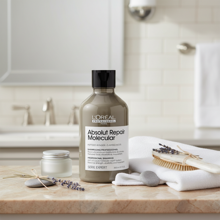 Профессиональный Шампунь для Молекулярного Восстановления Структуры Поврежденных Волос L'oreal Professionnel Serie Expert Absolut Repair Molecular Shampoo