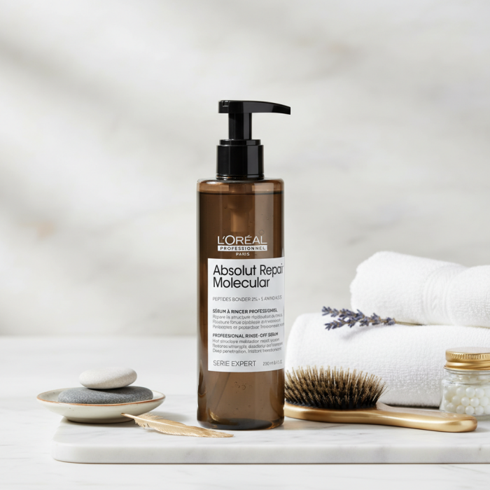 Профессиональная Смываемая Сыворотка для Молекулярного Восстановления Структуры Волос L'oreal Professionnel Serie Expert Absolut Repair Molecular Serum