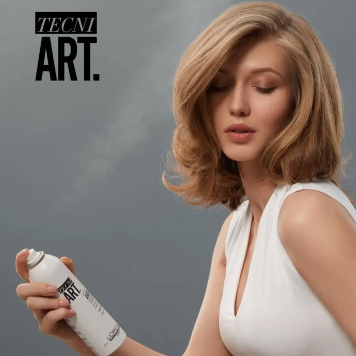 Лак для Волос Сильной Фиксации с Антистатическим Эффектом L'oreal Professionnel Tecni.Art Fix Anti-Frizz