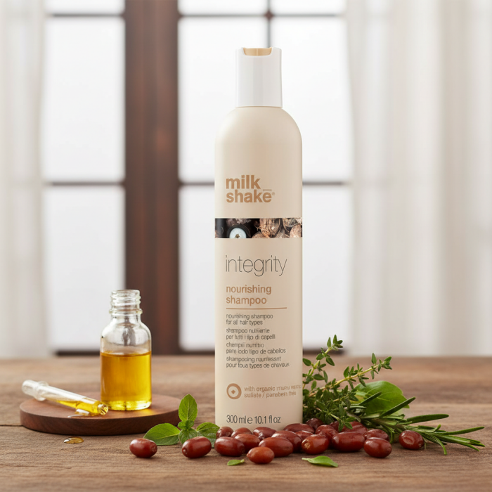 Шампунь для Питания и Увлажнения Волос с Антифриз Эффектом Milk Shake Integrity Nourishing Shampoo