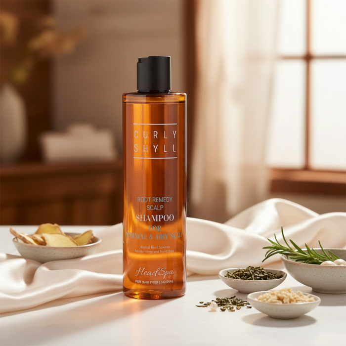 Шампунь для Нормальной и Сухой Кожи Головы Curly Shyll Root Remedy Scalp for Normal & Dry Scalp Shampoo