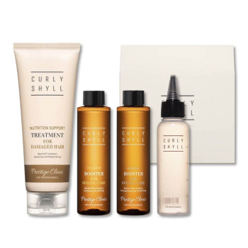 Набор-Процедура для Интенсивного Восстановления Повреждённых Волос Curly Shyll Prestige Clinic Hair Ampoule Pack