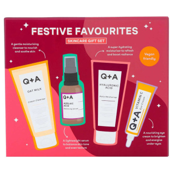 Подарунковий Набір для Обличчя Q+A Festive Favourites