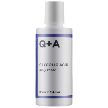 Тонер для Лица с Гликолевой Кислотой Q+A Glycolic Acid Daily Toner