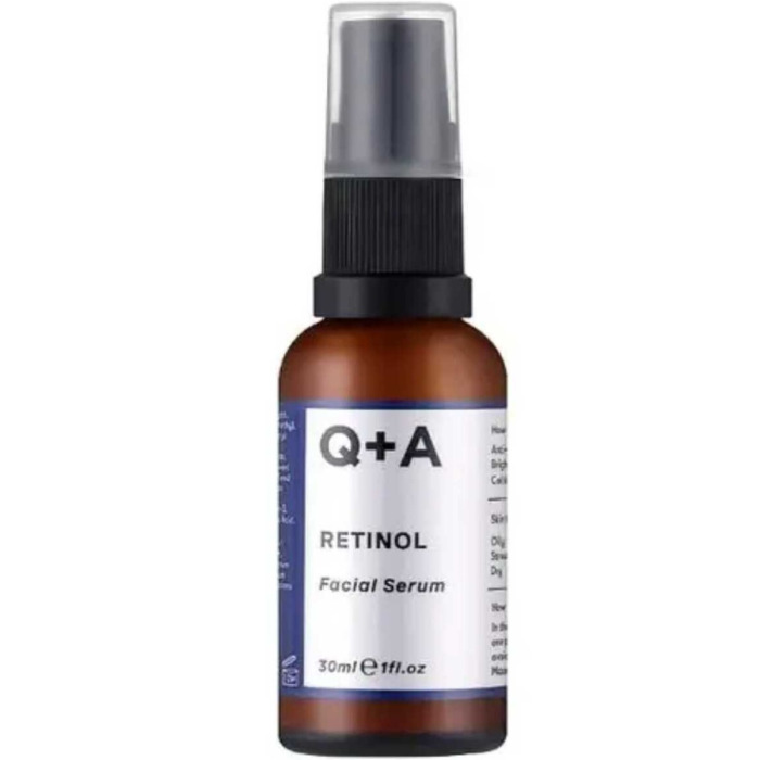 Сыворотка для Лица с Ретинолом Q+A Retinol Facial Serum