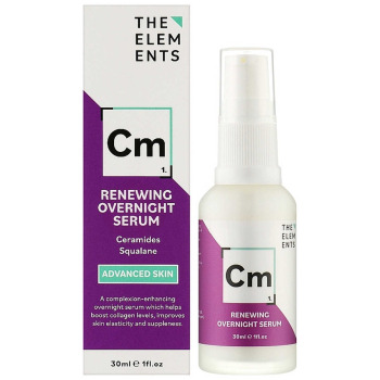 Обновляющая Ночная Сыворотка с Керамидами The Elements Renewing Overnight Serum 