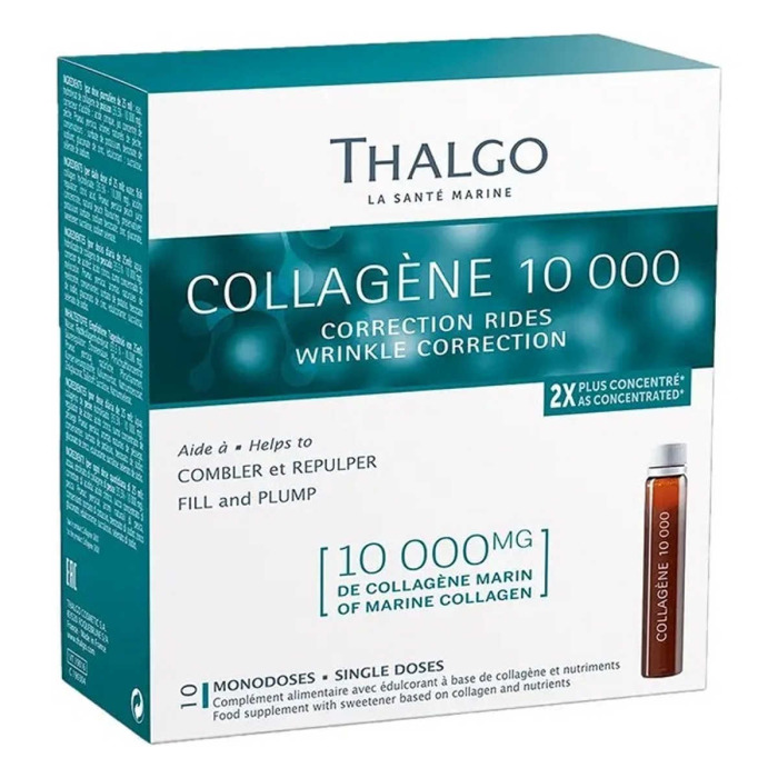 Питьевой Коллаген Thalgo Collagen 10 000 Wrinkle Correction