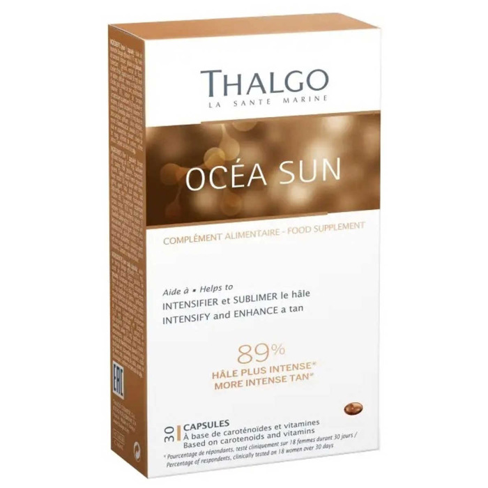 Капсулы для Защиты Глаз и Кожи от УФ-Лучей «Океан Солнца» Thalgo Ocea Sun