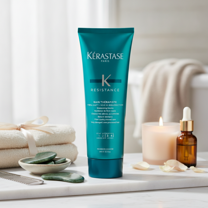Восстанавливающий шампунь для очень поврежденных волос Kerastase Resistance Bain Therapiste