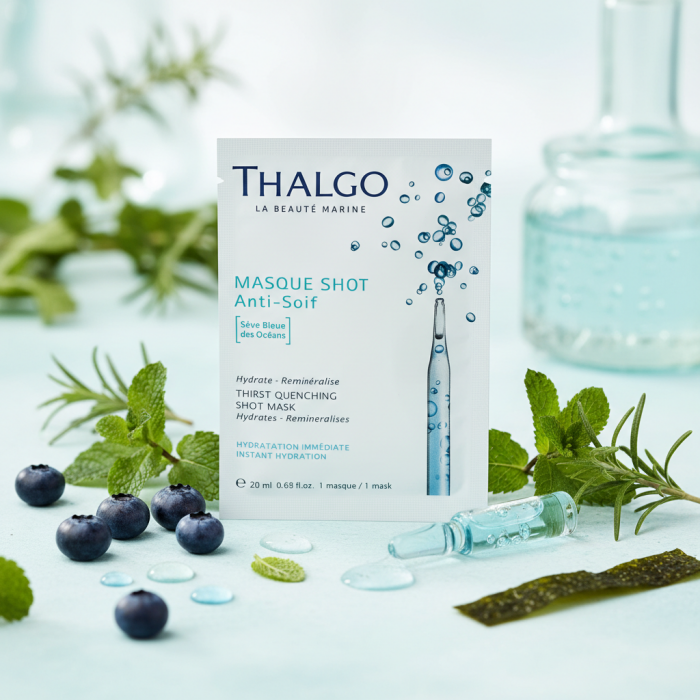 Маска для Мгновенного Увлажнения Thalgo Thirst Quenching Shot Mask
