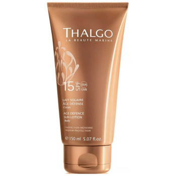 Антивозрастной Солнцезащитный Лосьон для Тела Thalgo Age Defence Sun Lotion SPF 15