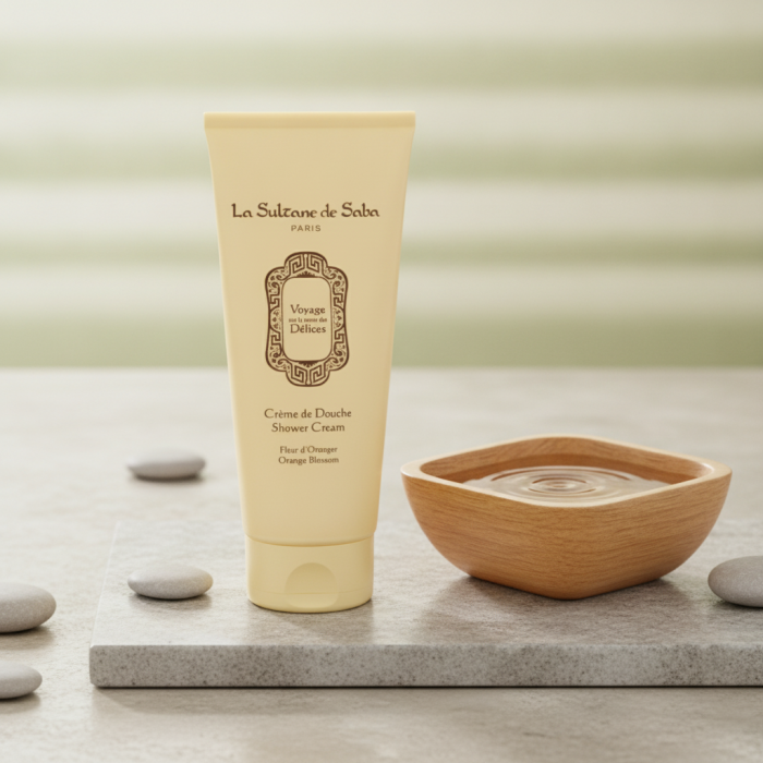 Крем-Гель для Душа «Цветы Апельсина» La Sultane de Saba Voyage Délices Shower Cream Orange Blossom