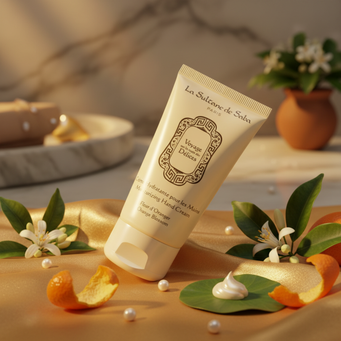 Крем для Рук «Цветы Апельсина» La Sultane de Saba Voyage Délices Moisturizing Hand Cream Orange Blossom