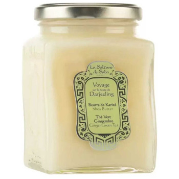 Масло Карите с Зеленым Чаем и Имбирем La Sultane de Saba Voyage Darjeeling Shea Butter Ginger Green Tea Масло Карите с Зеленым Чаем и Имбирем La Sultane de Saba Voyage Darjeeling Shea Butter Ginger Green Tea