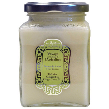 Масло Карите с Зеленым Чаем и Имбирем La Sultane de Saba Voyage Darjeeling Shea Butter Ginger Green Tea Масло Карите с Зеленым Чаем и Имбирем La Sultane de Saba Voyage Darjeeling Shea Butter Ginger Green Tea
