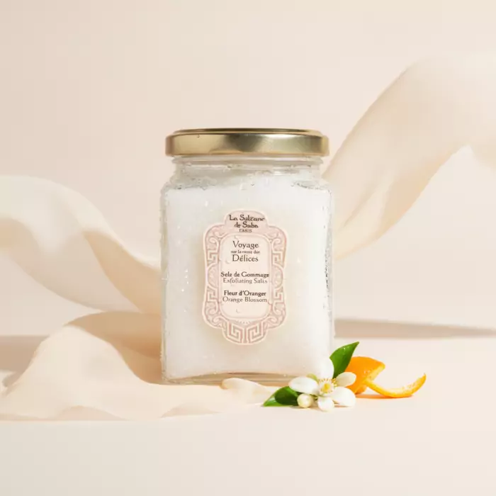 Солевой Скраб для Тела «Цветы Апельсина» La Sultane de Saba Voyage Délices Exfoliating Salts Orange Blossom