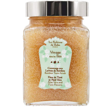 Скраб для Тела с Бамбуком La Sultane de Saba Voyage Iles Bamboo Tears Scrub Aloe Vera and Tiare Flowers