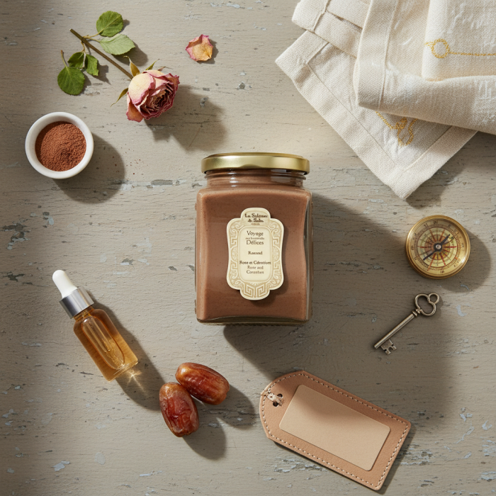 Очищающее Средство для Кожи и Волос La Sultane de Saba Voyage Délices Rassoul Rose and Geranium