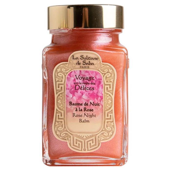 Ночной Бальзам для Лица с Розой La Sultane de Saba Voyage Délices Rose Night Balm