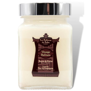 Масло Карите «Лотос и Франжипани» La Sultane de Saba Voyage Balinais Shea Butter Lotus and Frangipani Flowers