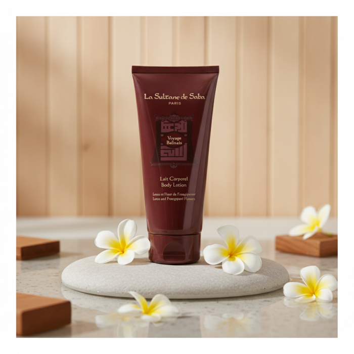 Молочко для Тела «Лотос и Франжипани» La Sultane de Saba Voyage Balinais Body Lotion Lotus and Frangipani Flower