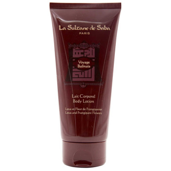 Молочко для Тела «Лотос и Франжипани» La Sultane de Saba Voyage Balinais Body Lotion Lotus and Frangipani Flower Молочко для Тела «Лотос и Франжипани» La Sultane de Saba Voyage Balinais Body Lotion Lotus and Frangipani Flower