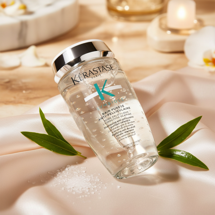 Kerastase Symbiose Bain Purete Anti-Pelliculaire Шампунь-Ванна Против Перхоти для Чувствительной Кожи Головы, Склонной к Жирности