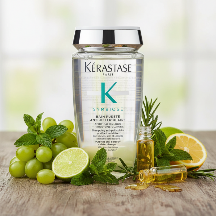 Kerastase Symbiose Bain Purete Anti-Pelliculaire Шампунь-Ванна Против Перхоти для Чувствительной Кожи Головы, Склонной к Жирности