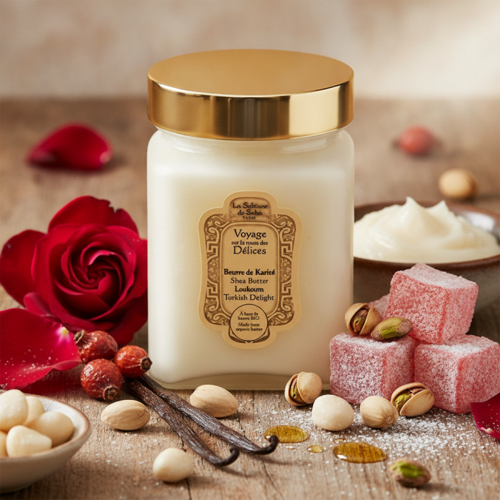 Масло Карите «Лукум» La Sultane de Saba Voyage Dèlices Shea Butter Turkish Delight 