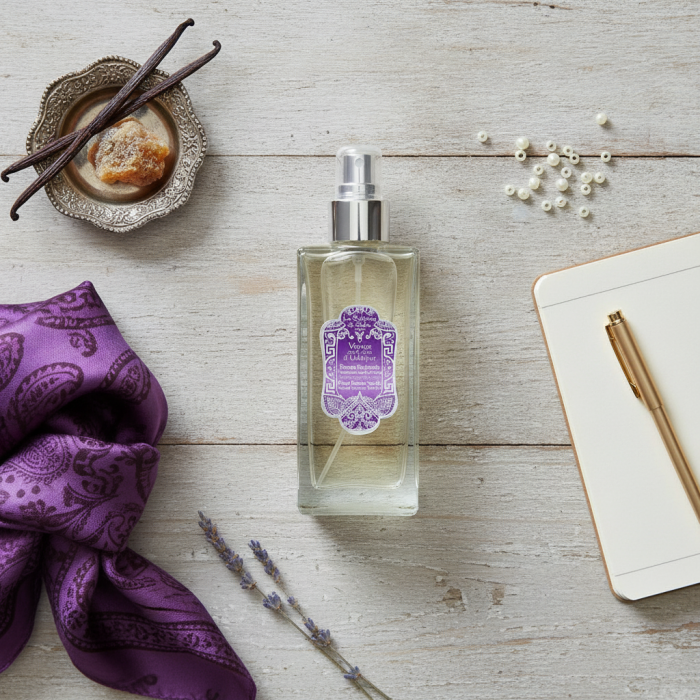 Парфюмированный Спрей для Тела «Удайпур» La Sultane de Saba Voyage d'Udaipur Moisturizing Body Mist Musk Incense Vanilla (Body Water Udaipur)