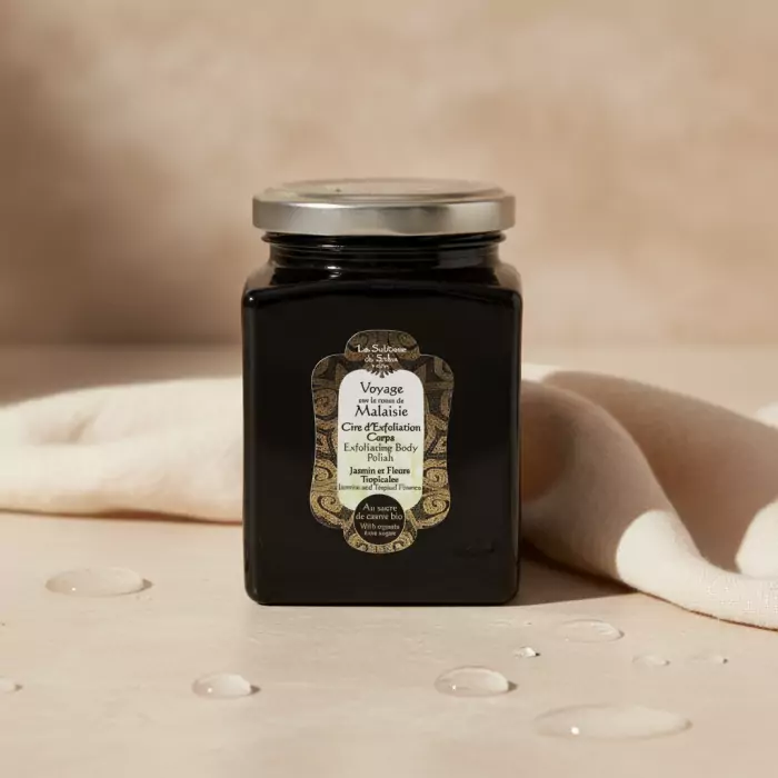 Скраб для Тела Восковой «Малайзия» La Sultane de Saba Voyage Malaisie Exfoliating Body Polish Jasmine and Tropical Flowers