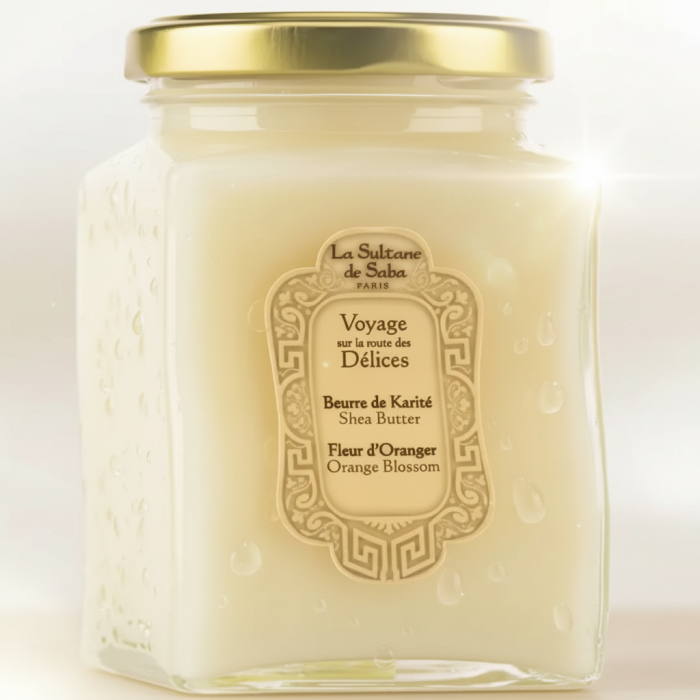 Масло Карите «Цветы Апельсина» La Sultane de Saba Voyage Délices Shea Butter Orange Blossom
