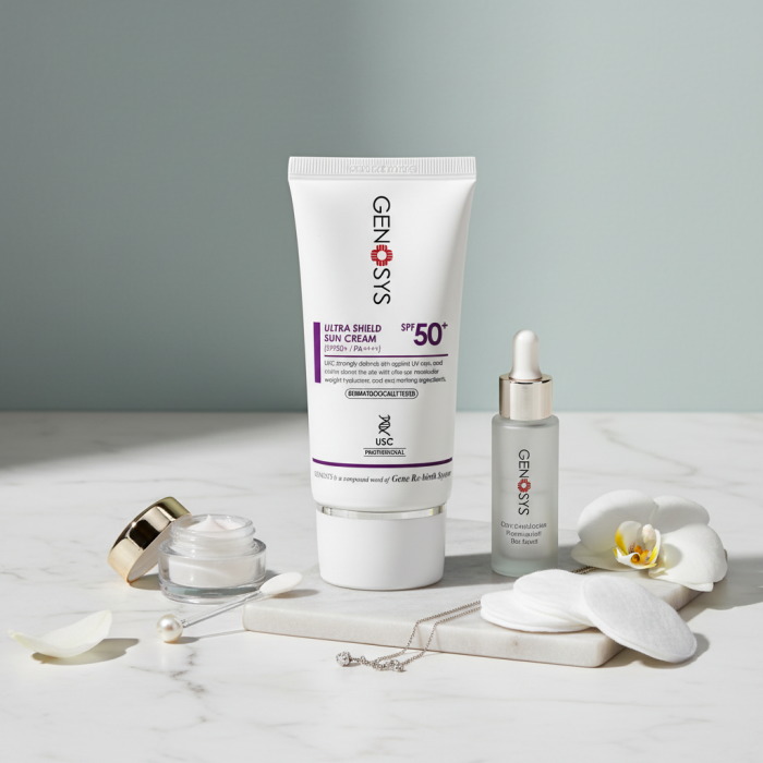 Солнцезащитный Крем Genosys Ultra Shield Sun Cream SPF 50+