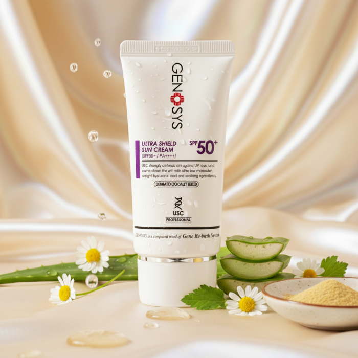 Солнцезащитный Крем Genosys Ultra Shield Sun Cream SPF 50+